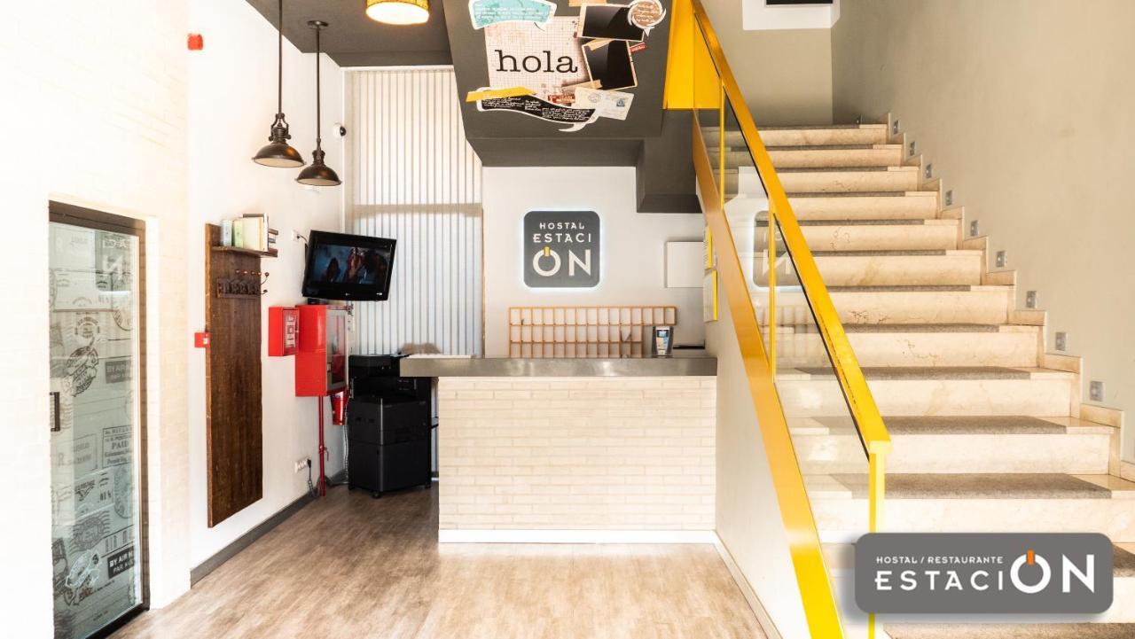 Hostal Restaurante Estacion Jaén Buitenkant foto