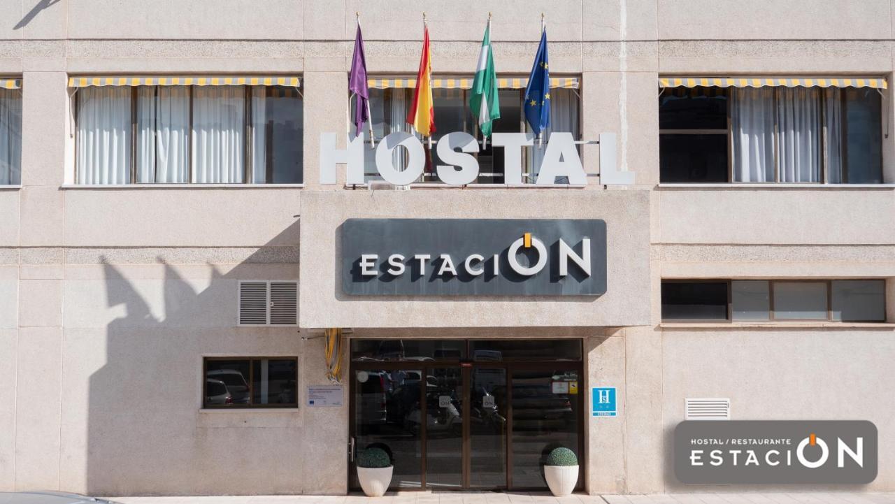 Hostal Restaurante Estacion Hotel Jaén Buitenkant foto